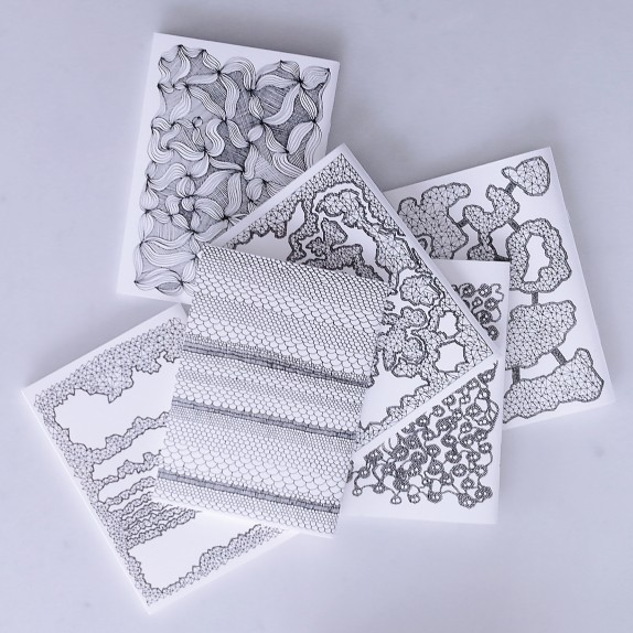 6 A6 notebooks gift box