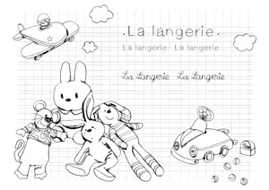 Coloriage La Langerie 4