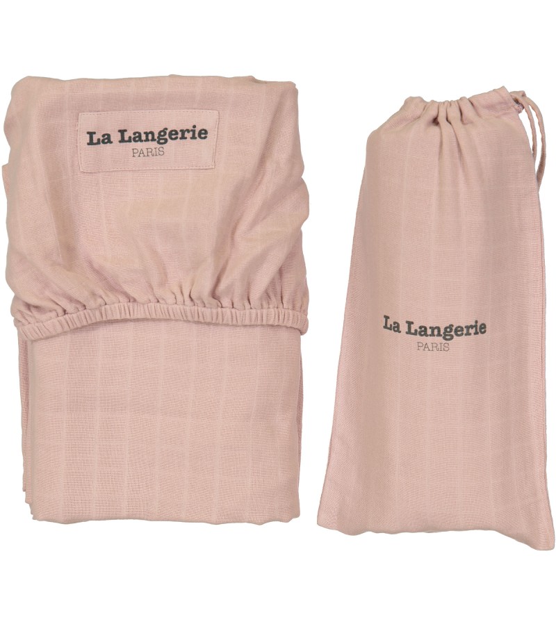 Organic cotton GOTS certified baby fitted sheet - La Langerie